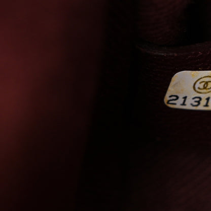 Chanel Patent Goatskin Quilted Medium CC Eyelet Flap Blue 7 of 10