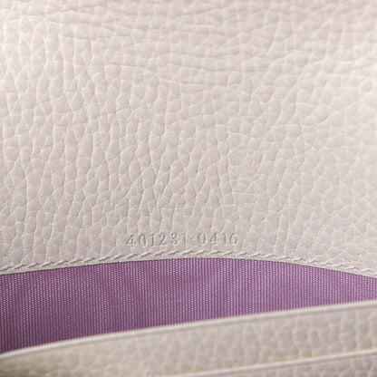 Gucci Dollar Calfskin Mini Dionysus Chain Wallet Mystic White 9 of 9