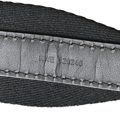 Goyard Canvas Calfskin Adjustable Shoulder Strap Black 5 of 5