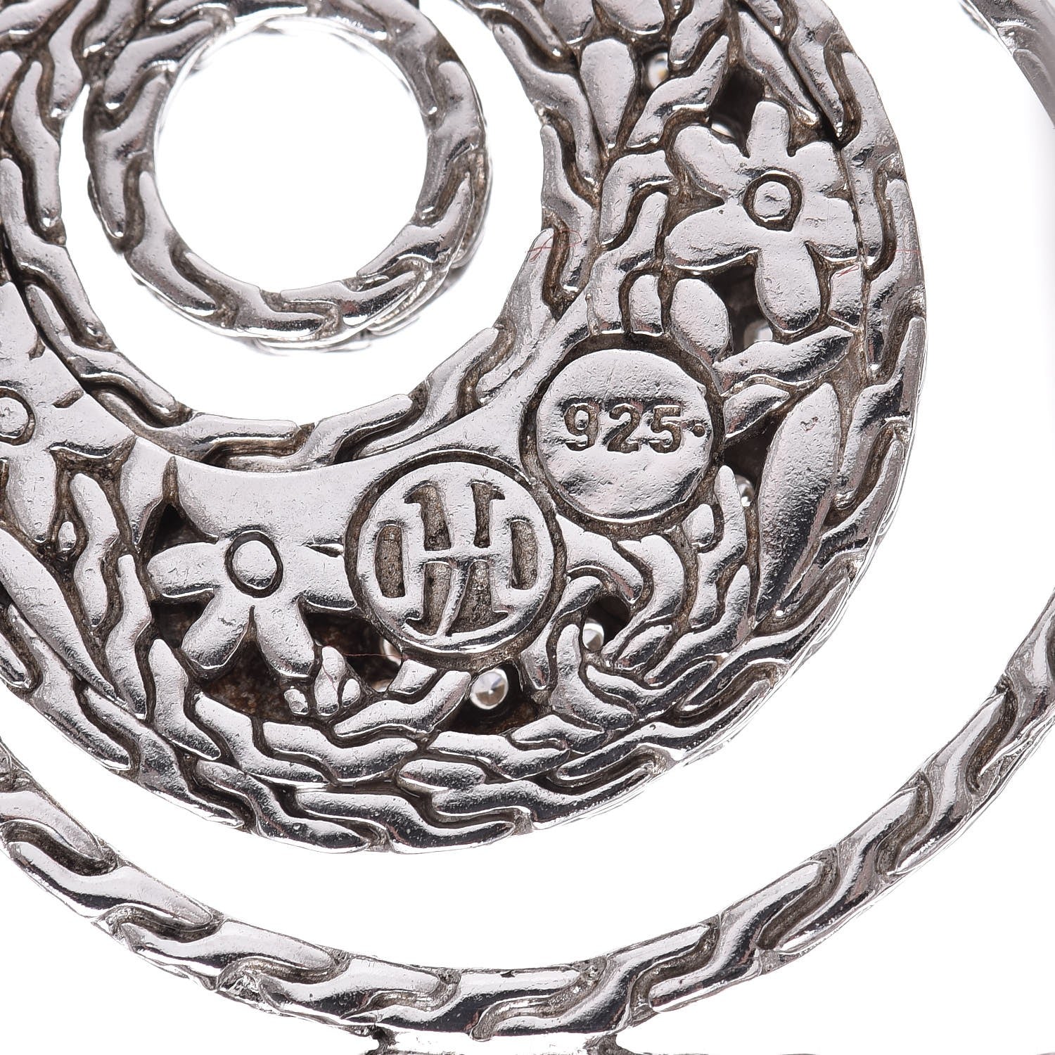 John Hardy Sterling Silver Diamond Langit Cuff 4 of 4