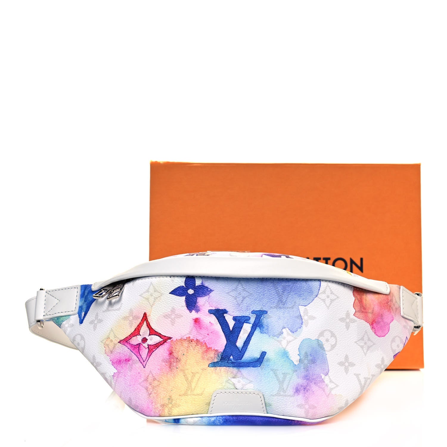 Louis Vuitton Monogram Watercolor Discovery Bumbag Multicolor 12 of 12
