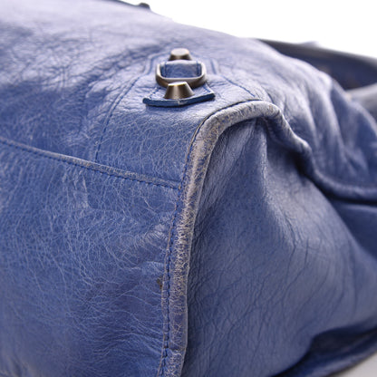 Balenciaga Agneau Classic Hardware City Bleut Bleu Glacier 10 of 17