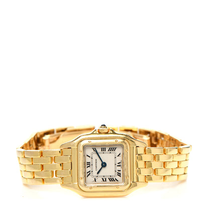 Cartier 18K Yellow Gold 22mm Panthere Quartz Watch 2 of 5