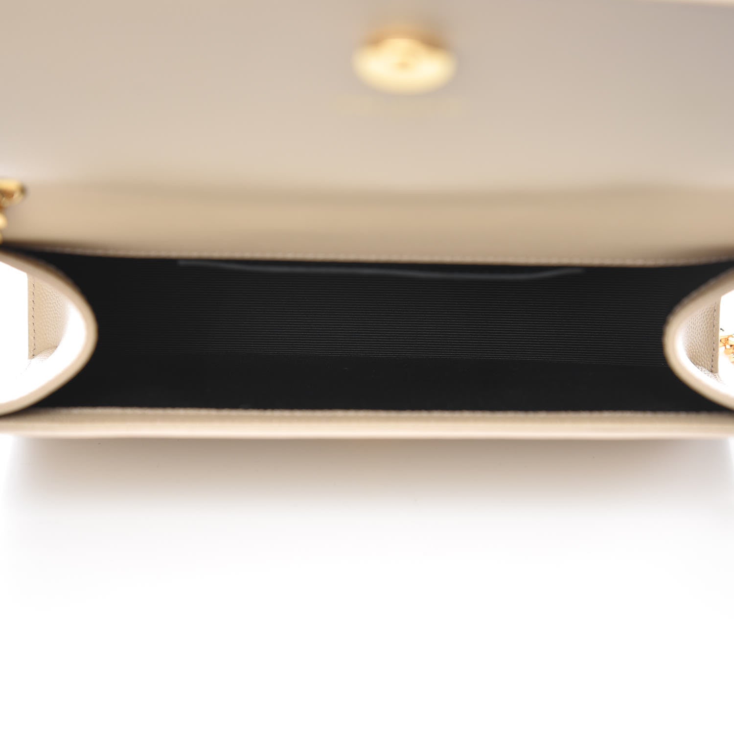 Saint Laurent Grain De Poudre Medium Monogram Kate Satchel Nude Powder 5 of 9