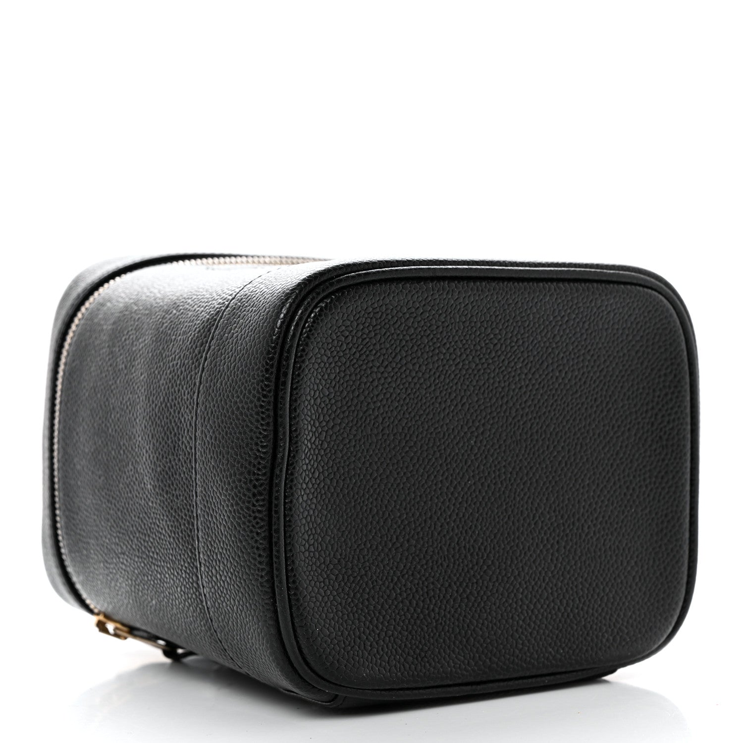 Chanel Caviar Vanity Cosmetic Case Black 4 of 11