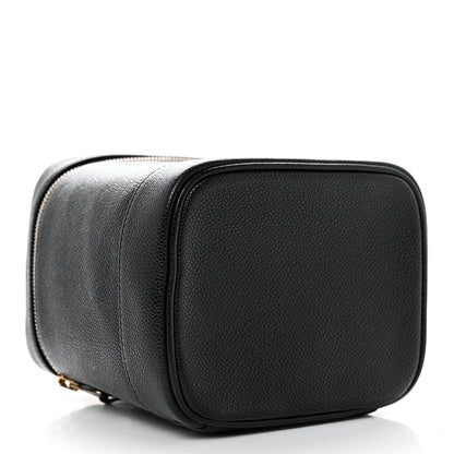 Chanel Caviar Vanity Cosmetic Case Black 4 of 11