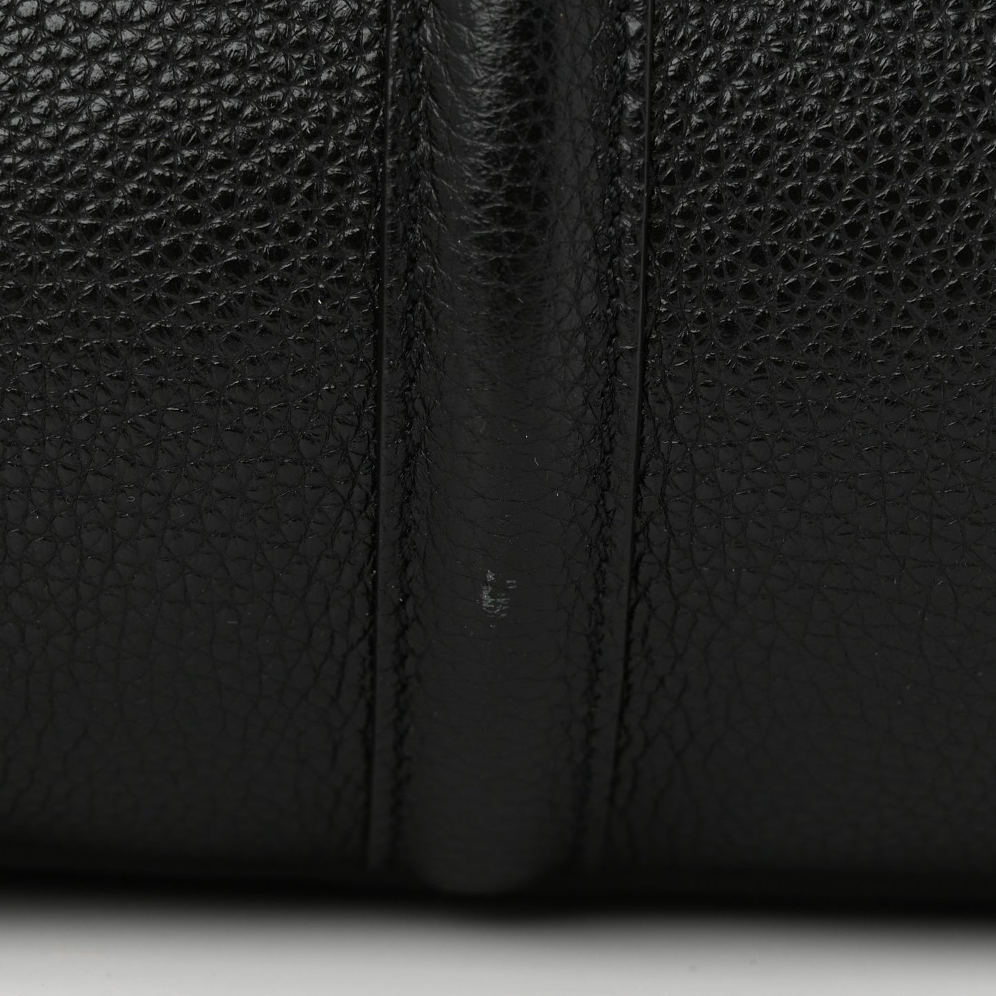 Grained Calfskin Classique 16 Top Handle Bag Black