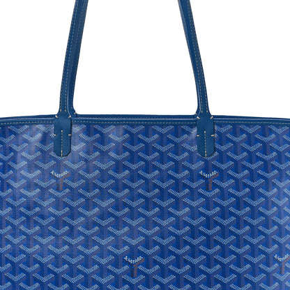 Goyard Goyardine Artois MM Blue 7 of 9
