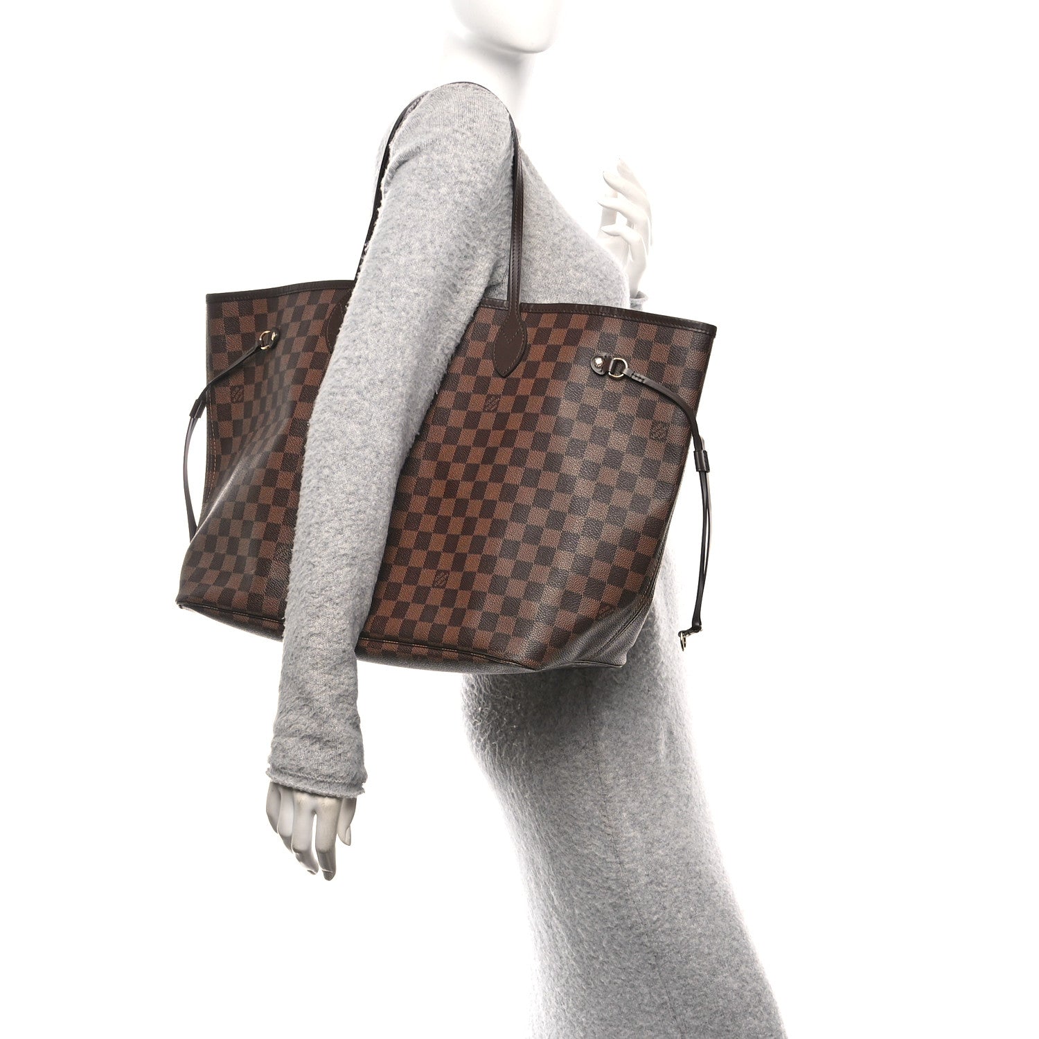 Louis Vuitton Damier Ebene Neo Neverfull GM 2 of 9