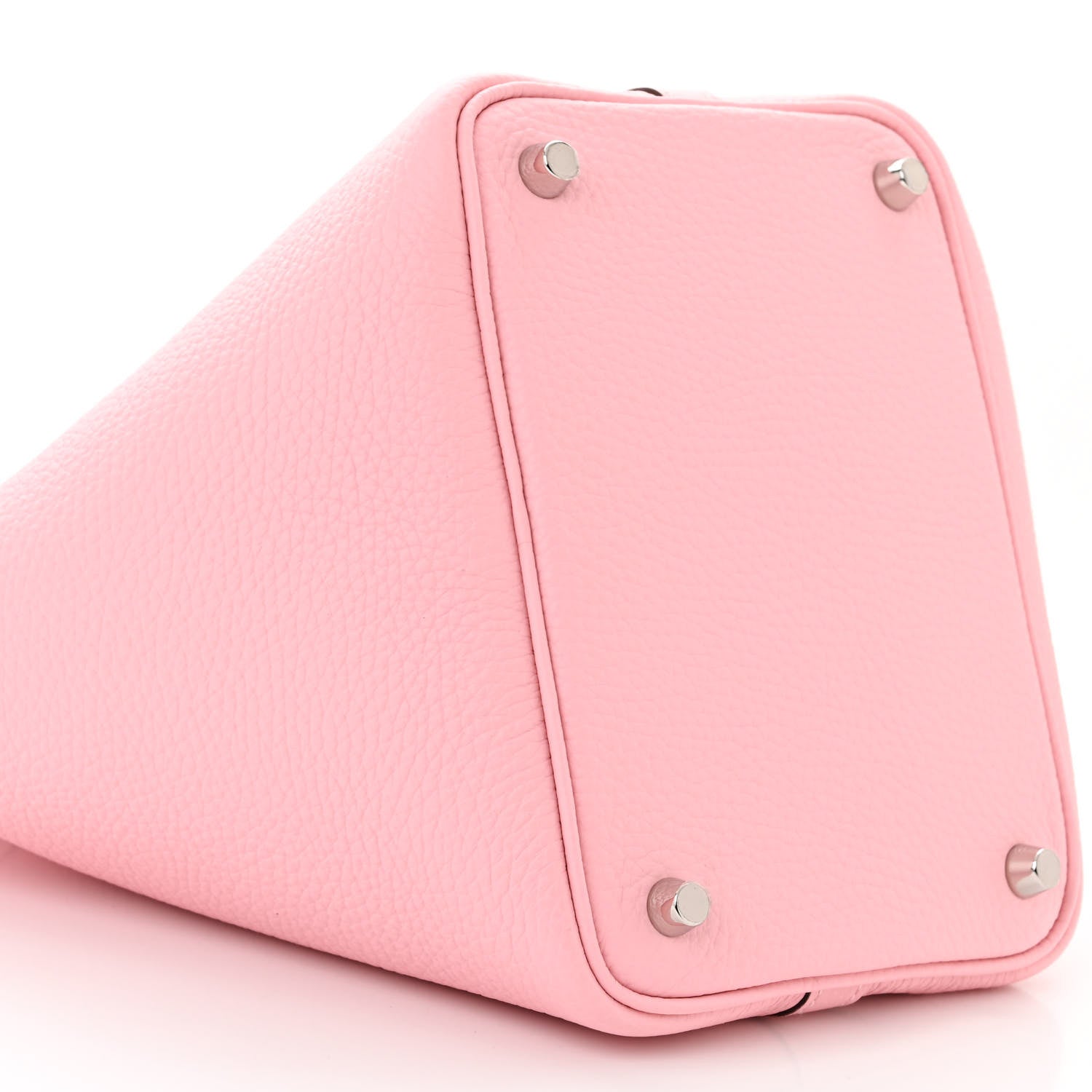 Hermes Taurillon Clemence Picotin Lock 18 PM Rose Sakura 9 of 11