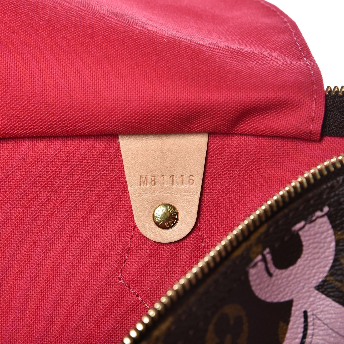 Monogram Bay Speedy 30 Rose Ballerine Poppy
