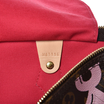 Louis Vuitton Monogram Bay Speedy 30 Rose Ballerine Poppy 6 of 7