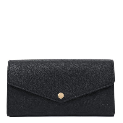 Louis Vuitton Empreinte Sarah Wallet NM Black 1 of 5