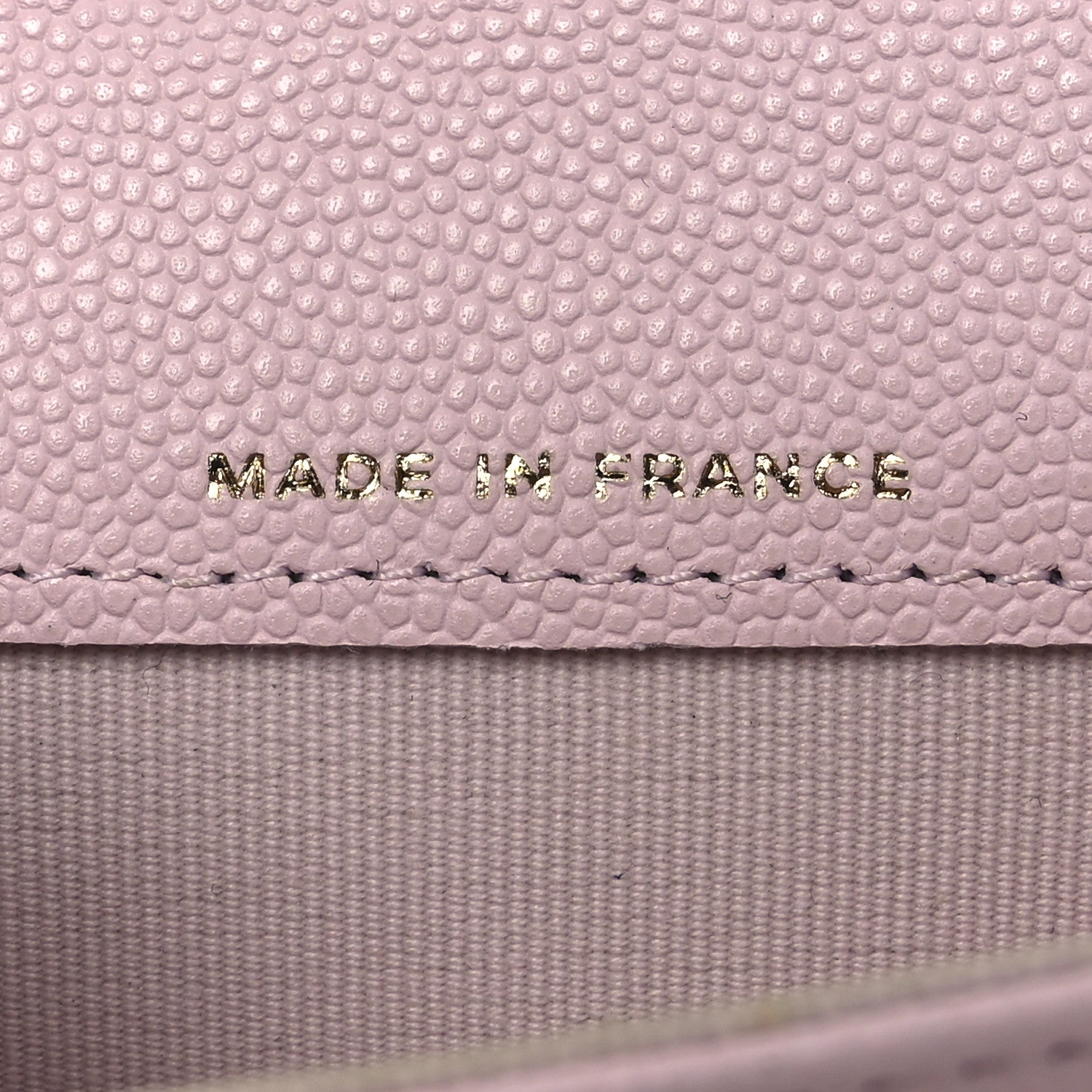 Chanel Caviar Quilted Flap Card Holder Wallet Light Pink 7 of 11
