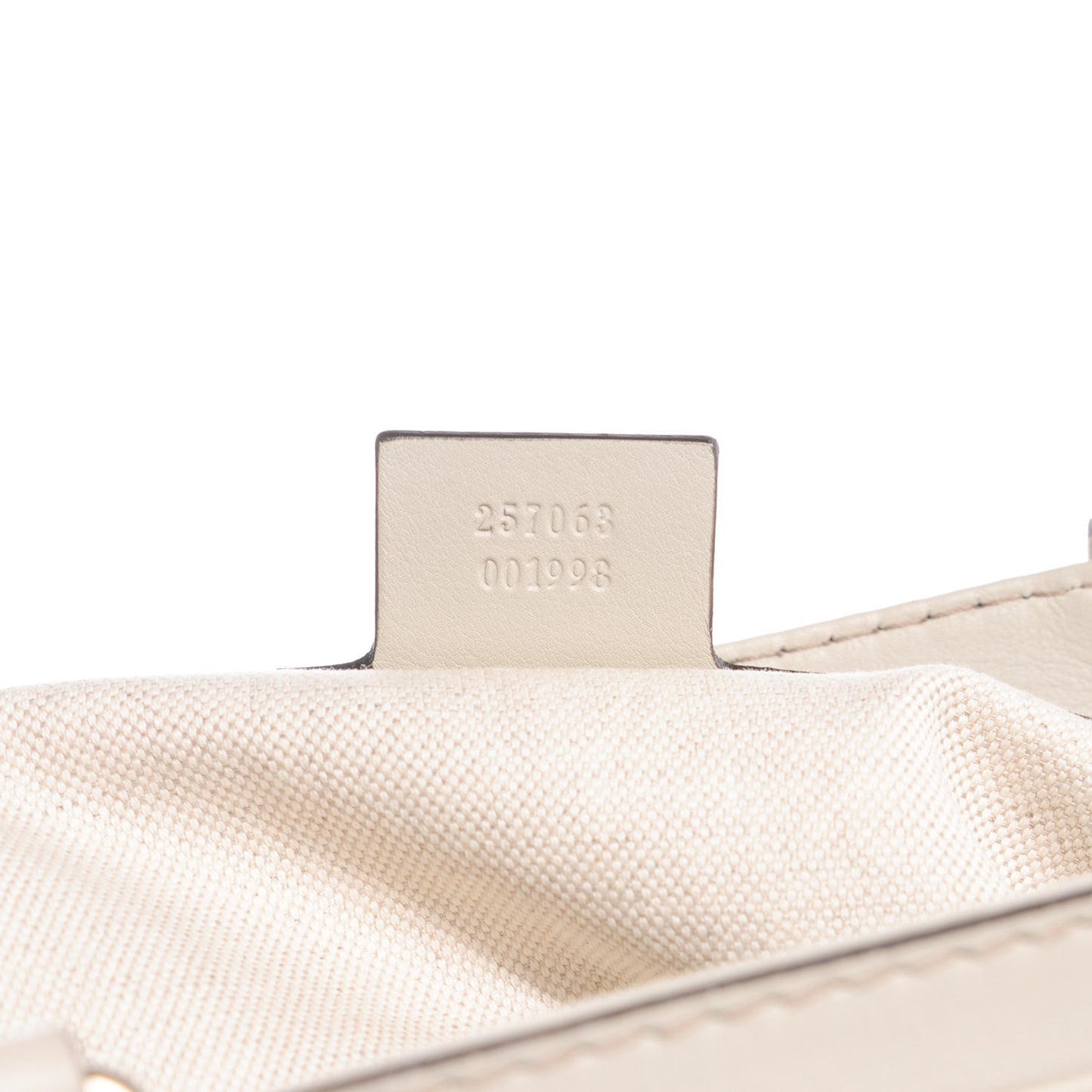 Guccissima Medium Mayfair Tote Off White