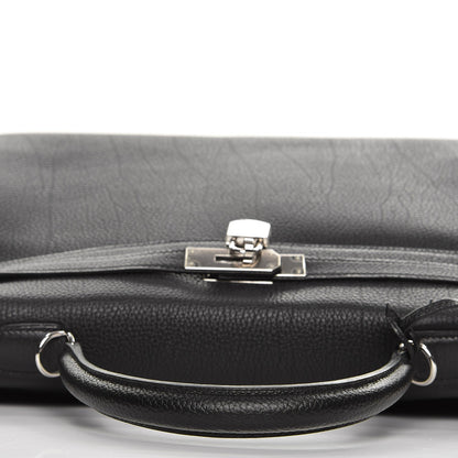 Hermes Togo Kelly Retourne 35 Black 29 of 32