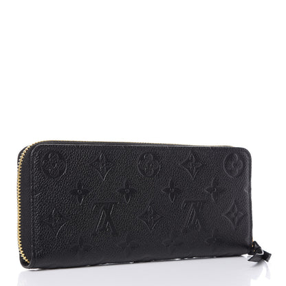 Louis Vuitton Empreinte Clemence Wallet Black 3 of 10