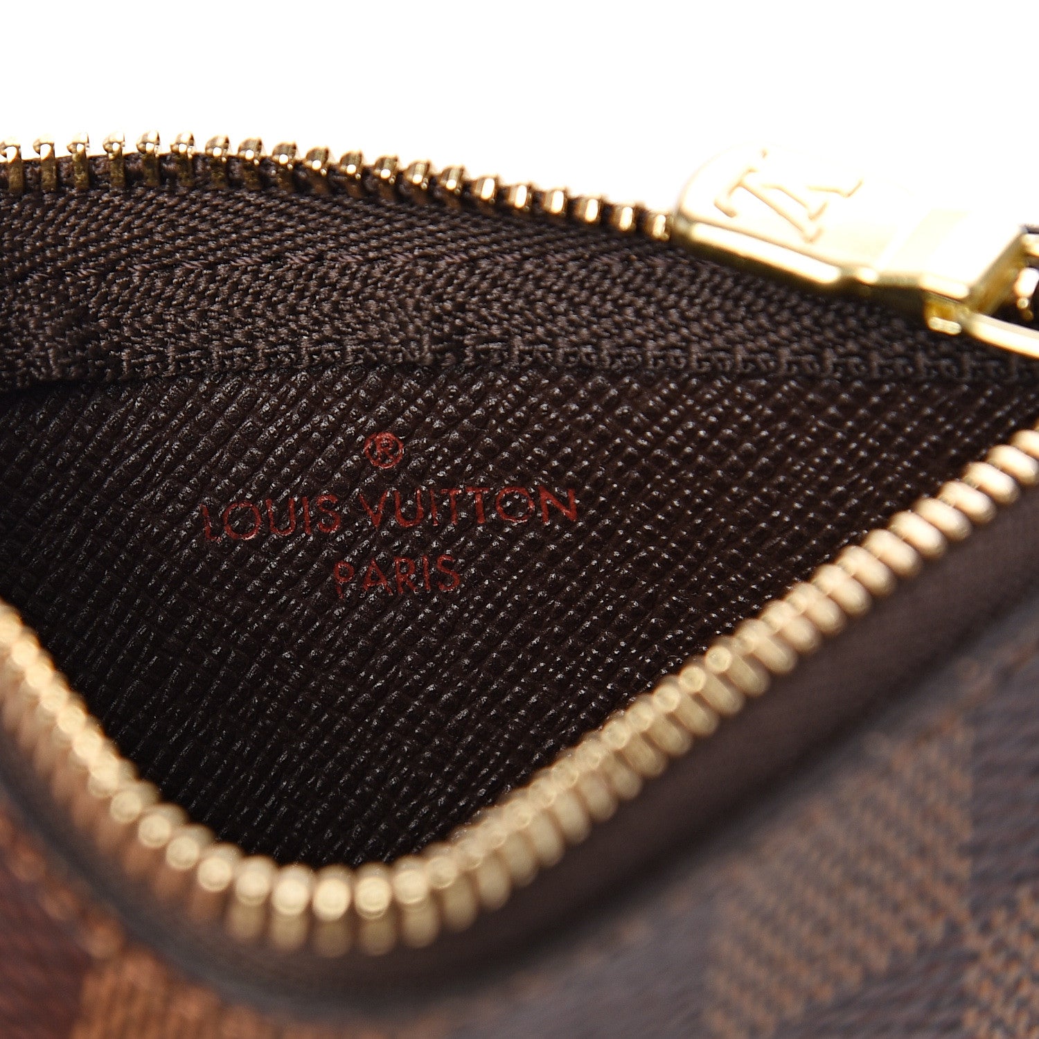 Louis Vuitton Damier Ebene Key Pouch 5 of 6