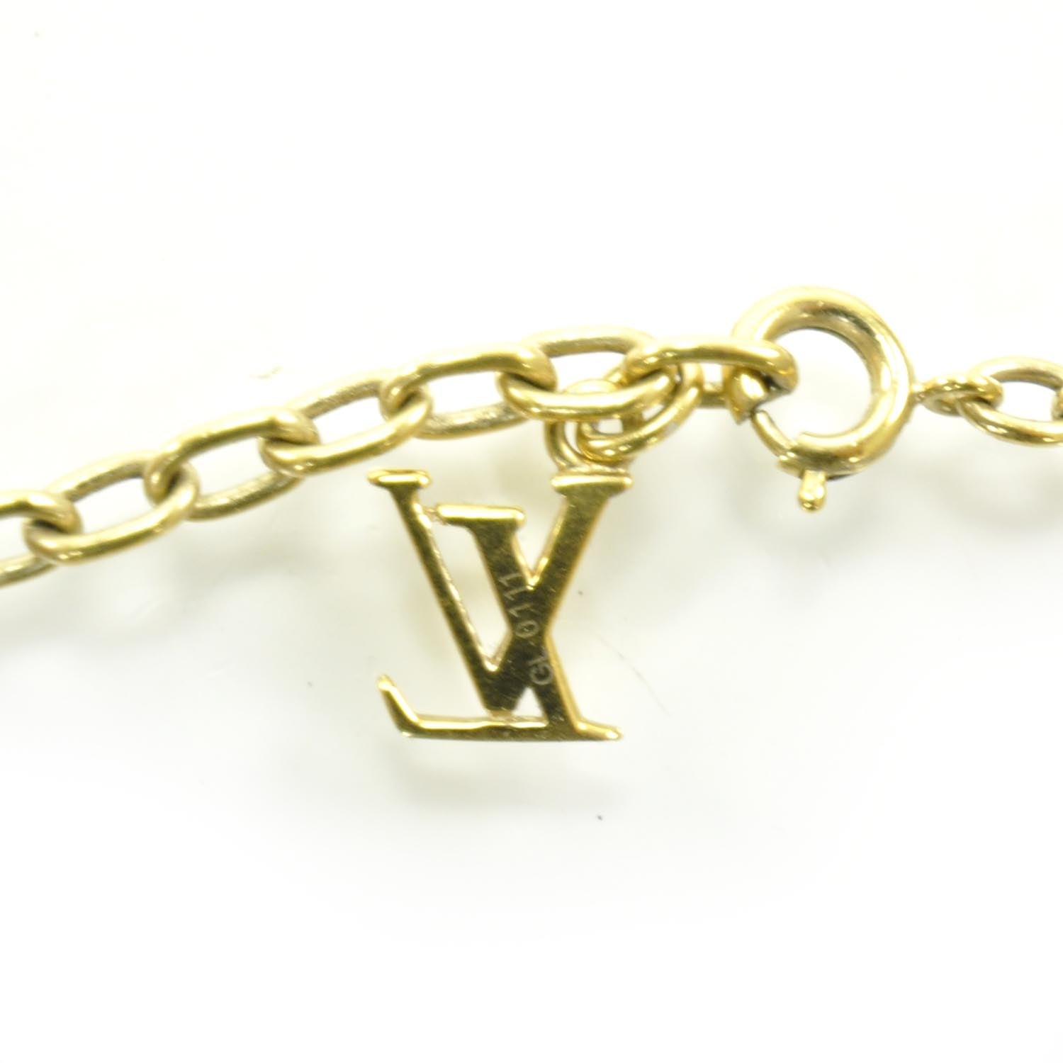 Louis Vuitton Swarovski Gamble Short Necklace Azur 3 of 5