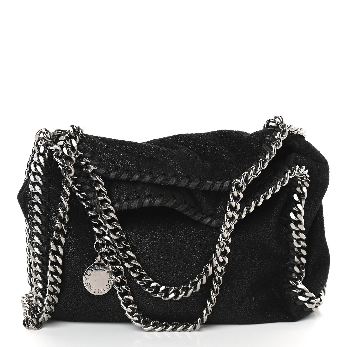 Shaggy Deer Tiny Falabella Tote Black
