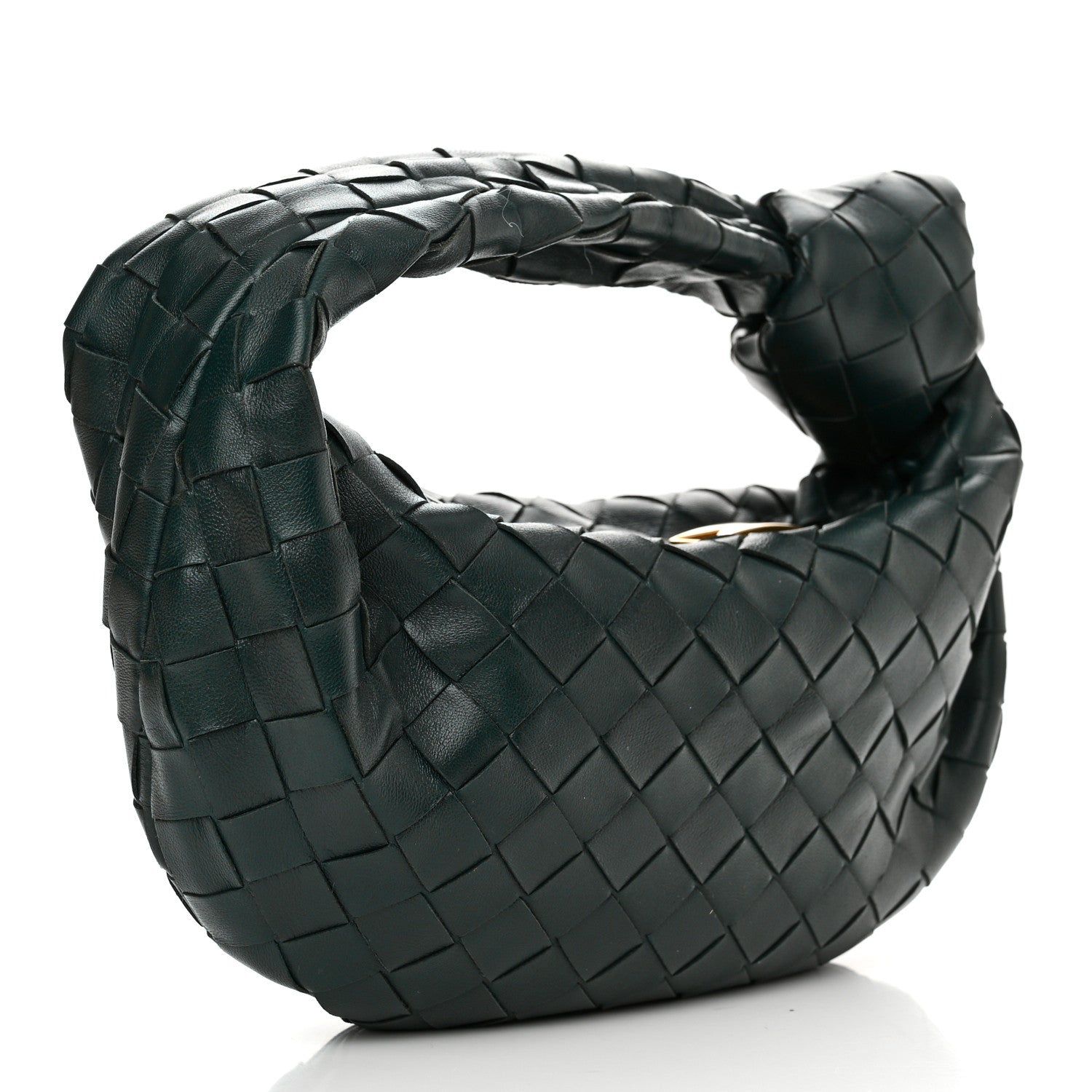 Bottega Veneta Nappa Intrecciato Mini Jodie Dark Moss 3 of 10