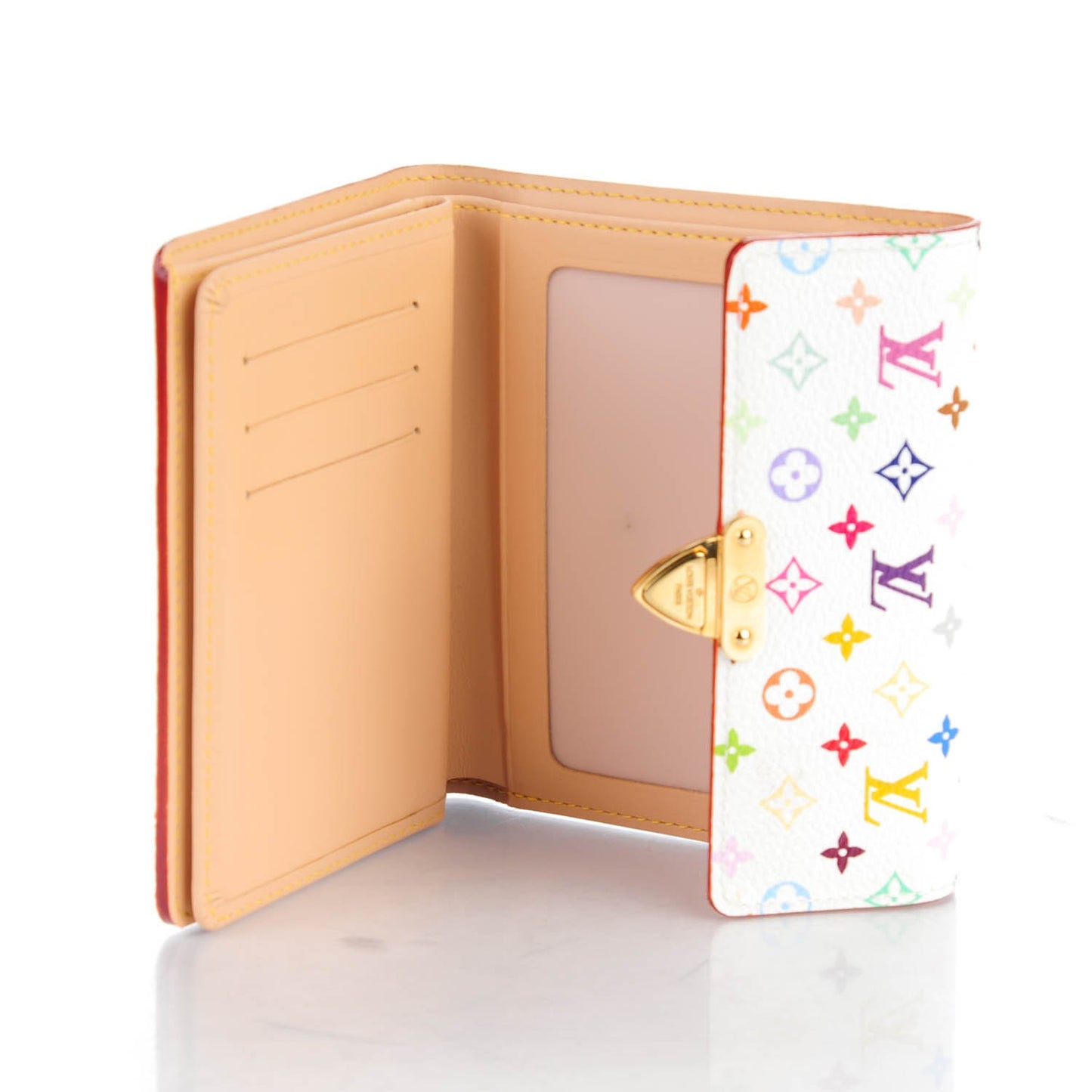 Monogram Multicolor Koala Wallet White