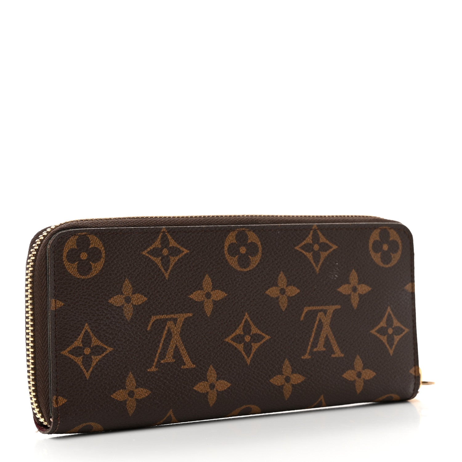 Louis Vuitton Monogram Clemence Wallet Fuchsia 3 of 7