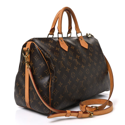 Louis Vuitton Monogram Speedy Bandouliere 35 3 of 12