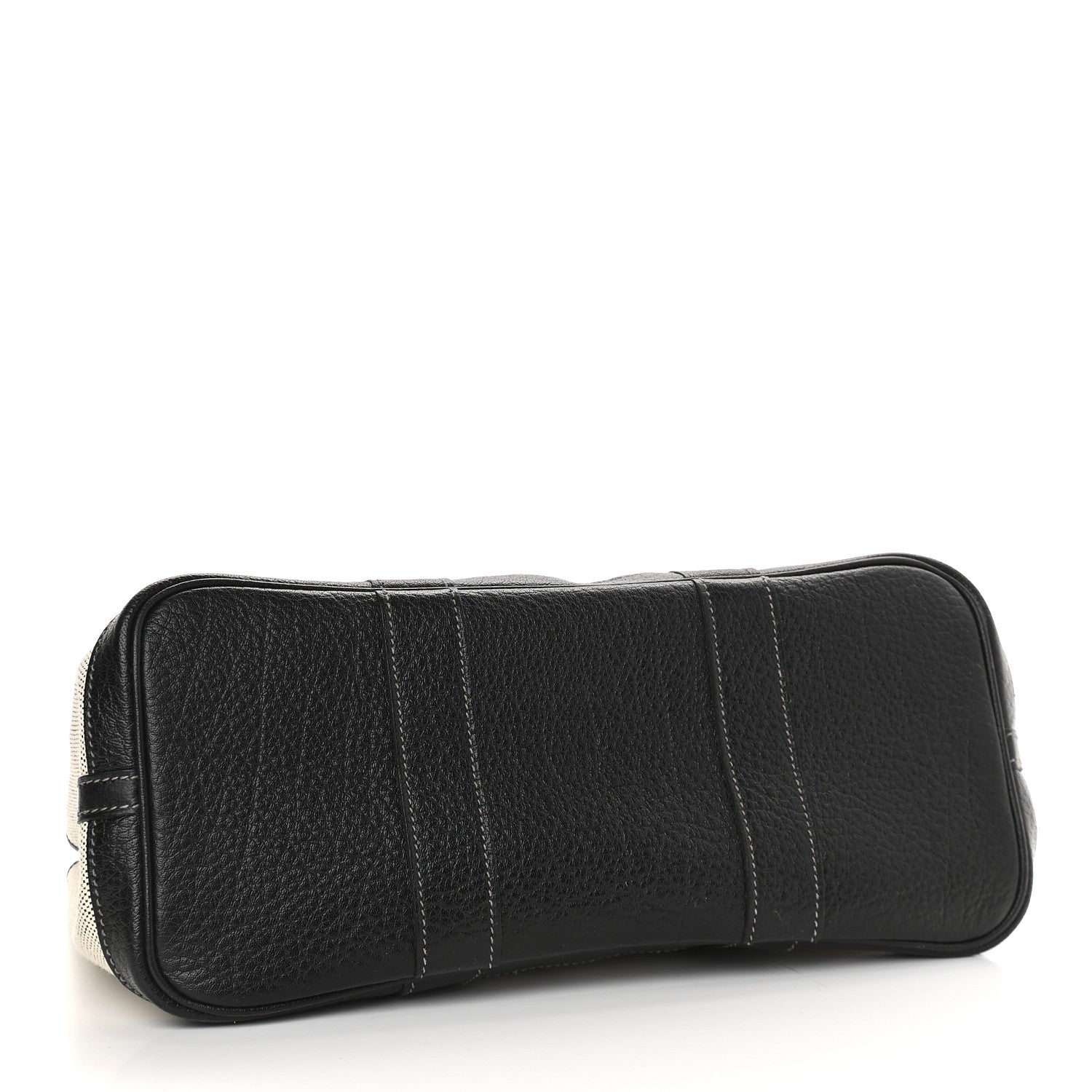 Hermes Twill D H Negonda Garden Party 30 TPM Ecru Black 4 of 9