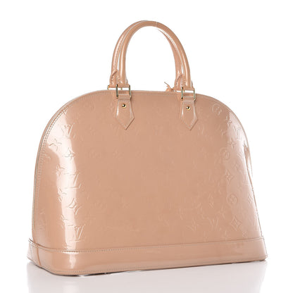 Louis Vuitton Vernis Alma MM Rose Florentin 3 of 12