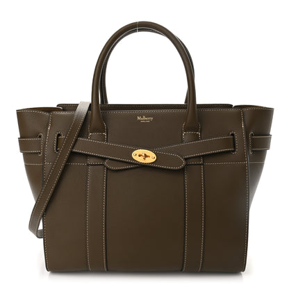 Mulberry Small Classic Grain Mini Zipped Bayswater Clay 1 of 9