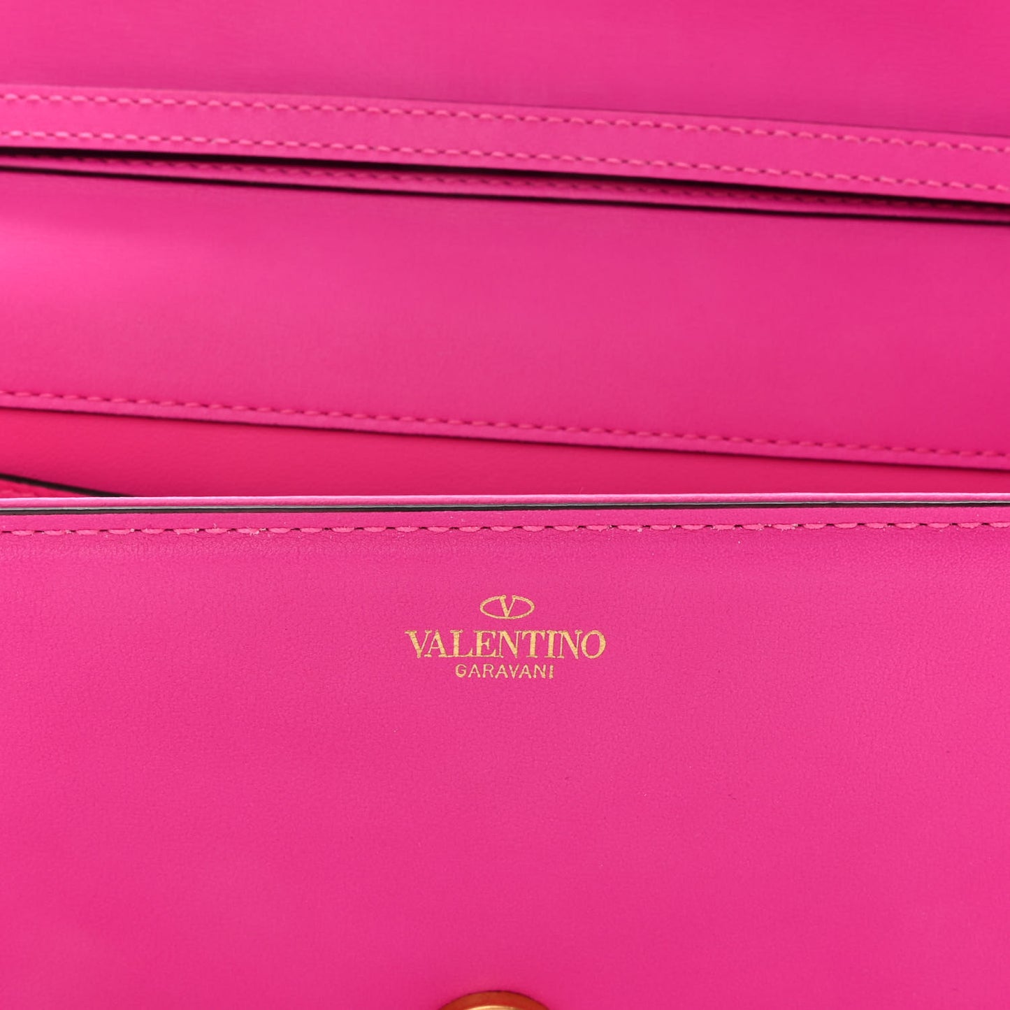 Calfskin Vlogo Loco Shoulder Bag Pink PP