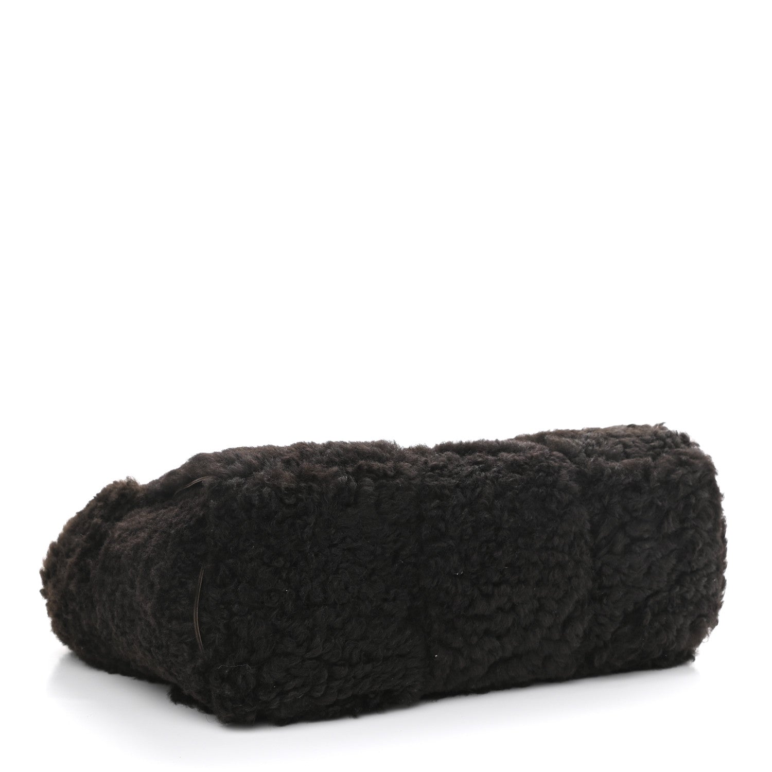 Bottega Veneta Shearling Intrecciato Arco Tote Fondant 5 of 10