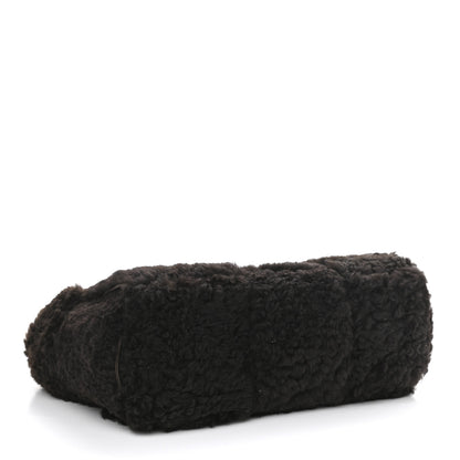Bottega Veneta Shearling Intrecciato Arco Tote Fondant 5 of 10