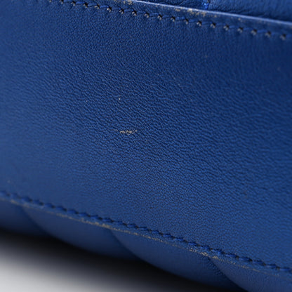 Saint Laurent Metallic Calfskin Y Quilted Monogram Toy Loulou Crossbody Bag Blue Royal 14 of 19