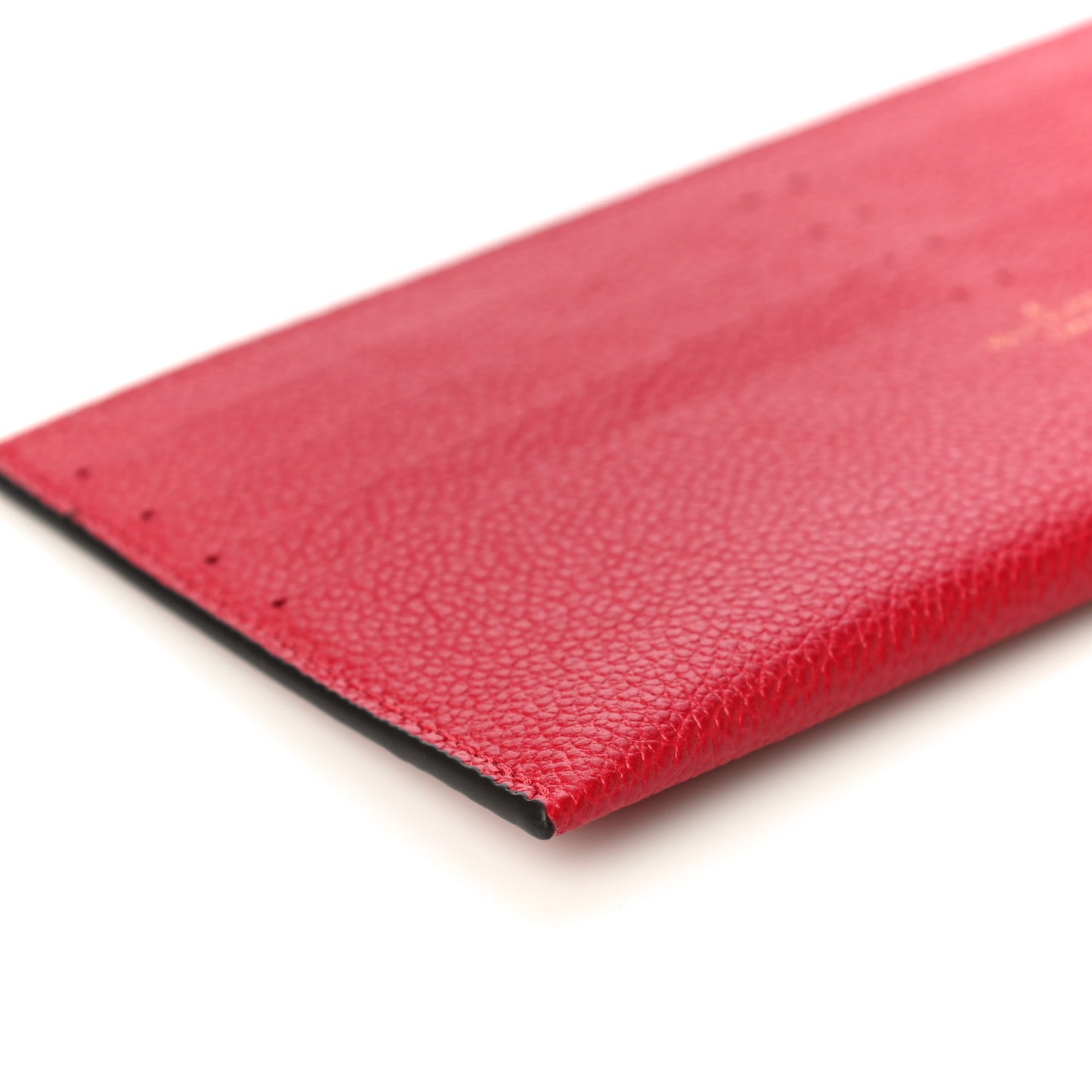 Calfskin Felicie Card Holder Insert Cherry