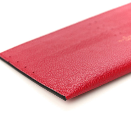 Louis Vuitton Calfskin Felicie Card Holder Insert Cherry 7 of 8