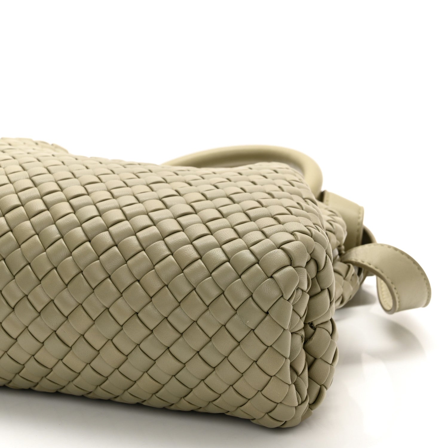Bottega Veneta Nappa Intrecciato Small Padded The Handle Tote New Sauge 9 of 9