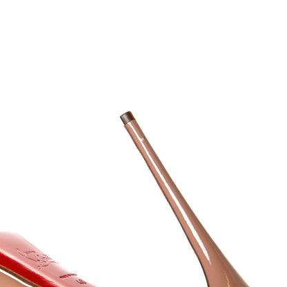 Christian Louboutin Patent New Very Prive 120 Pumps 40 Nude 11 of 11