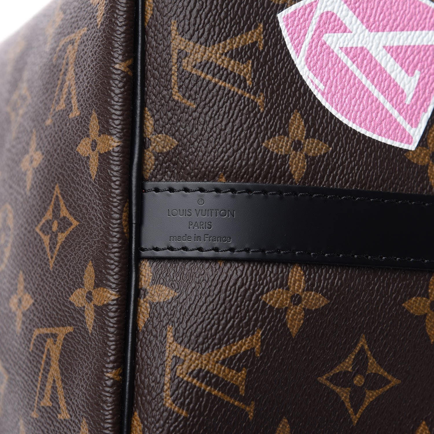 Louis Vuitton Monogram My World Tour Speedy Bandouliere 30 Black 8 of 10