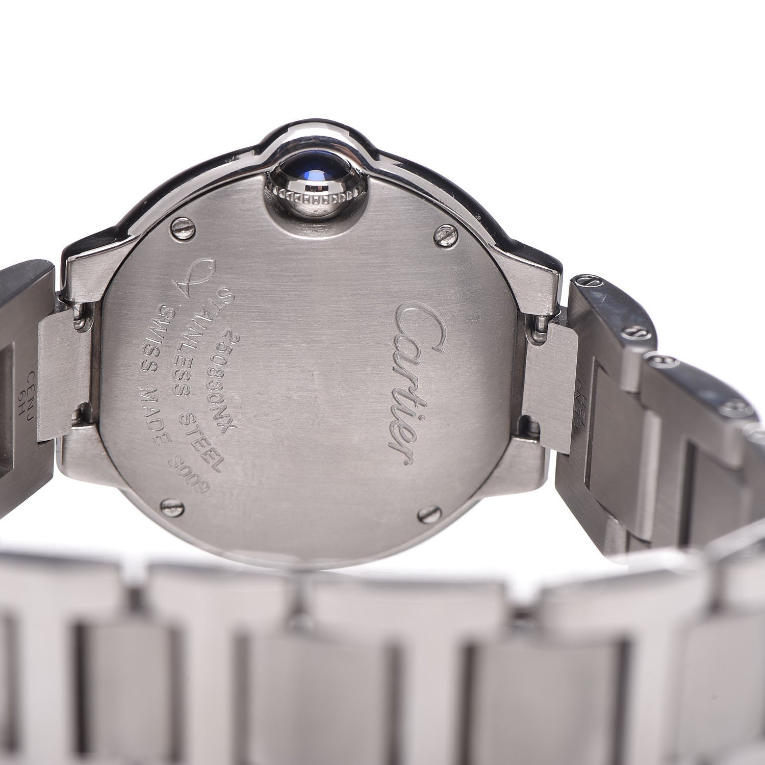 Cartier Stainless Steel 28mm Ballon Bleu De Quartz Watch 5 of 8