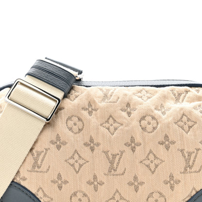Louis Vuitton Monogram Denim Pochette Round Blue 7 of 13