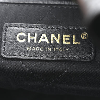 Chanel Shiny Calfskin Quilted Chanel 22 Black 7 of 11