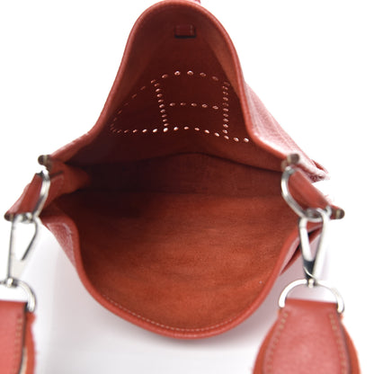 Hermes Taurillon Clemence Amazone Evelyne III PM Sanguine 5 of 12