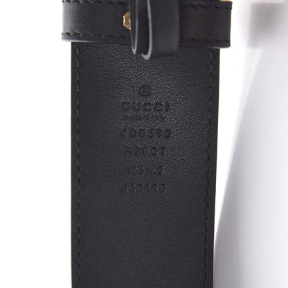 Gucci Calfskin Double G 40mm Belt 105 42 Black 5 of 7