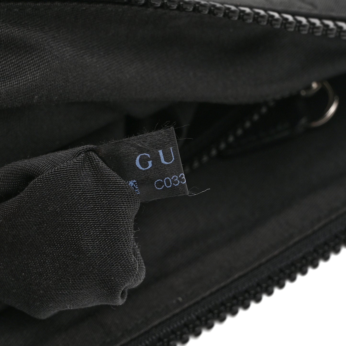 Nylon Monogram Medium Flat Messenger Bag Black
