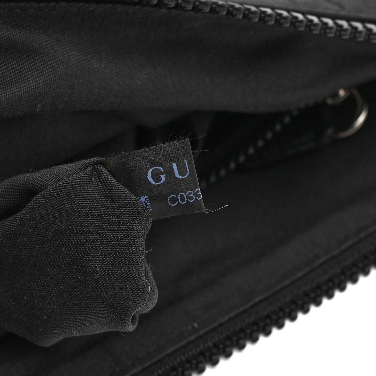 Gucci Nylon Monogram Medium Flat Messenger Bag Black 8 of 11