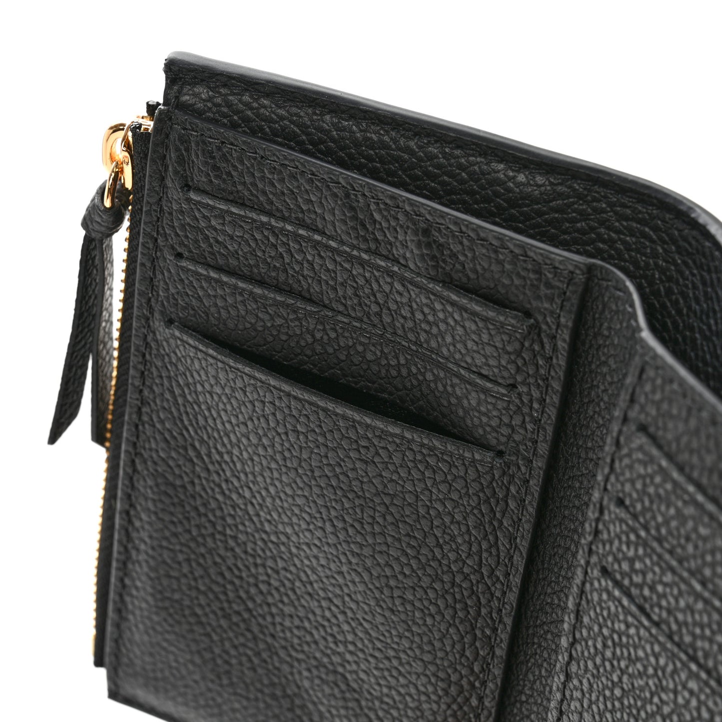 Empreinte Monogram Giant Victorine Wallet Black Beige
