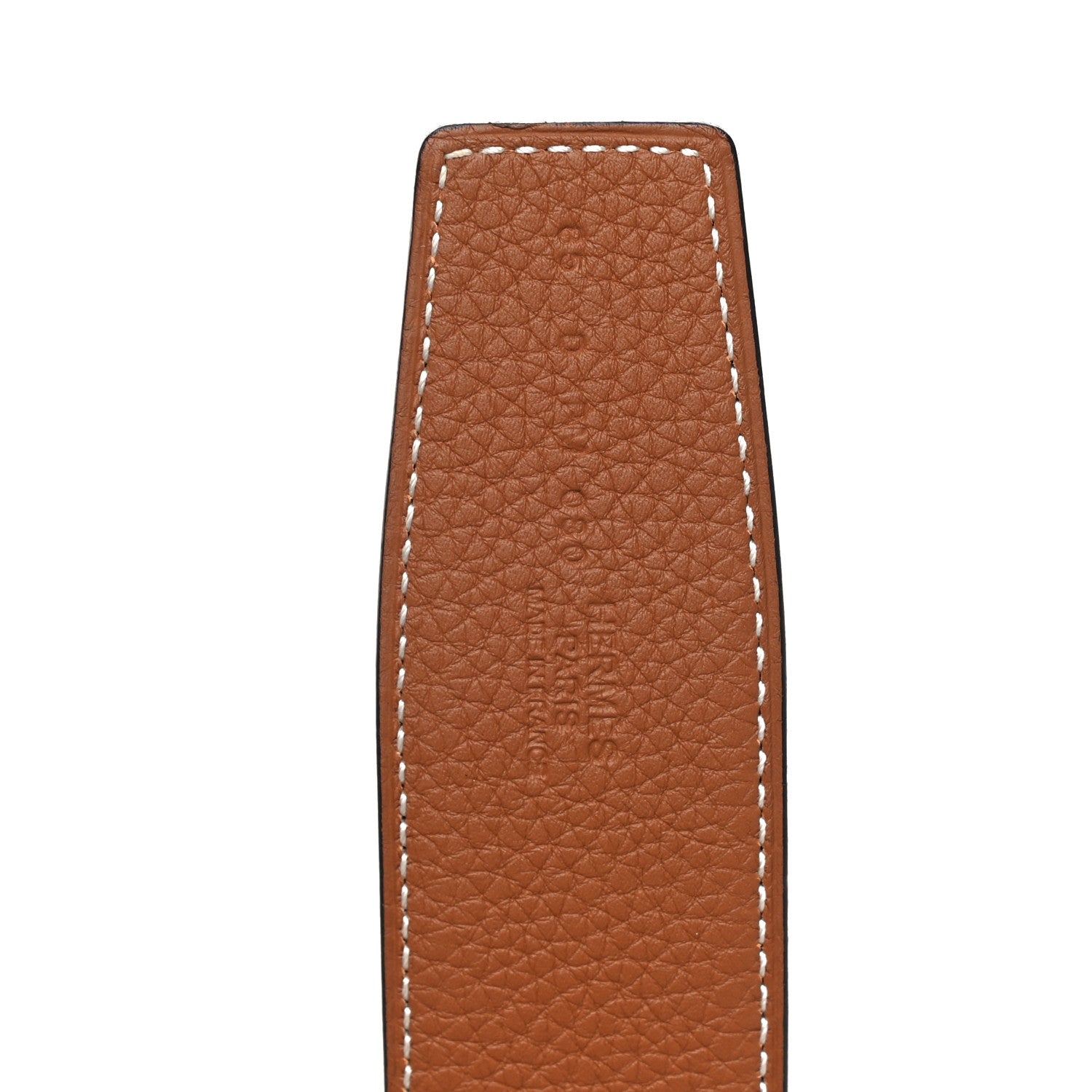 Hermes Box Togo 32mm H Belt 85 Black Gold 4 of 9