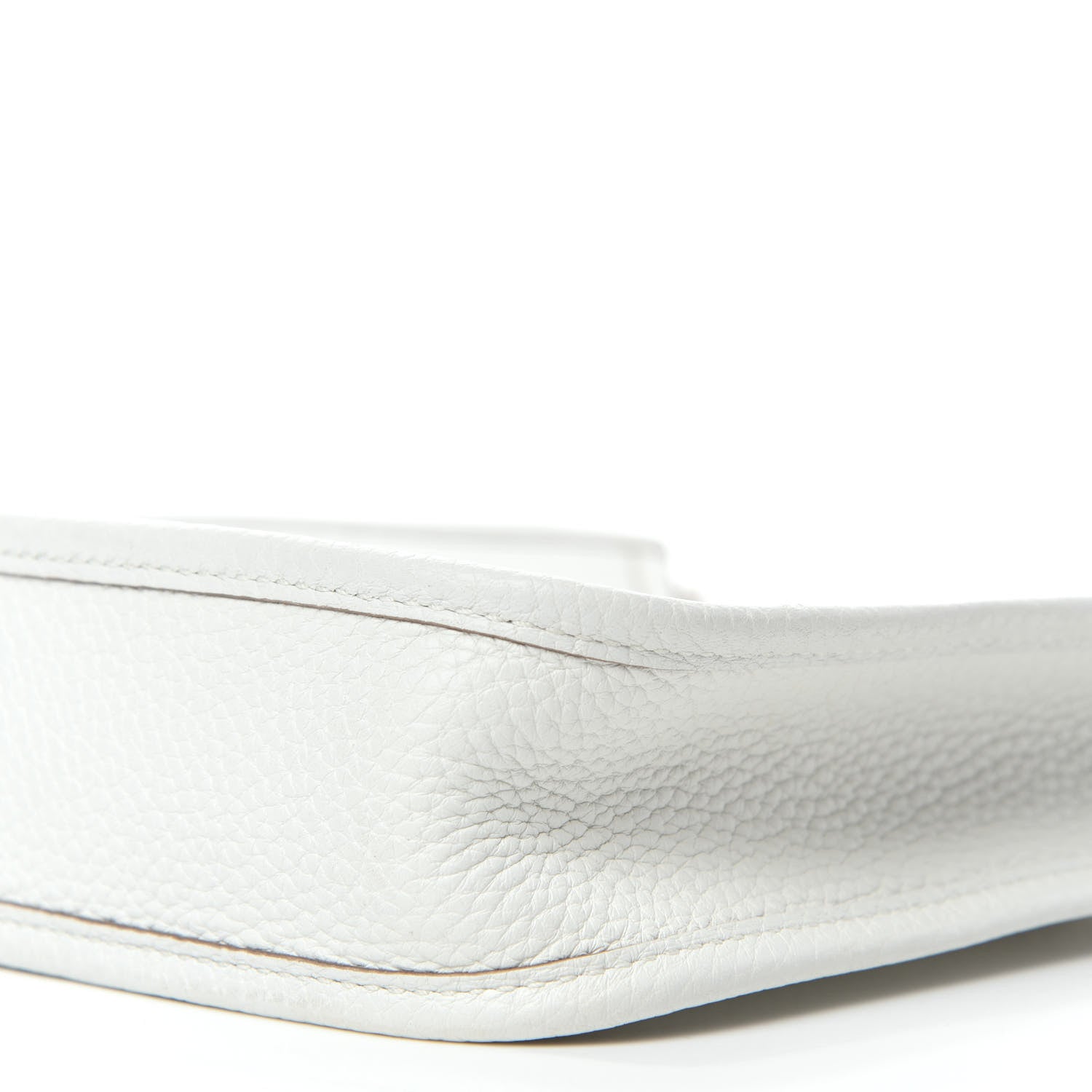 Hermes Taurillon Clemence Amazone Evelyne TPM White 10 of 10